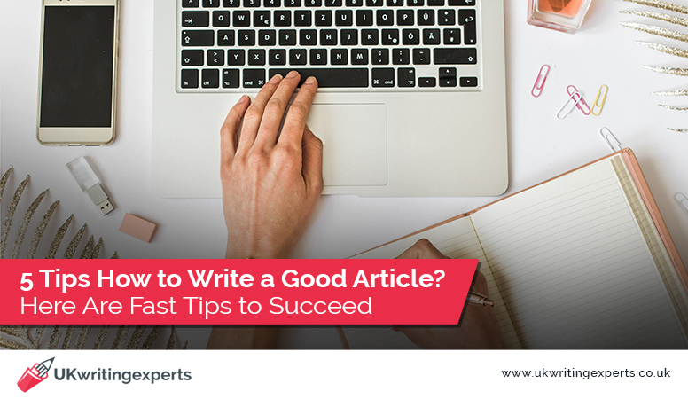 i want to write a good article
